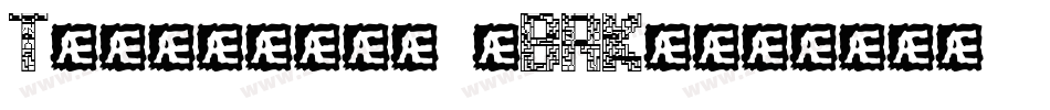 Tetricide (BRK)字体转换